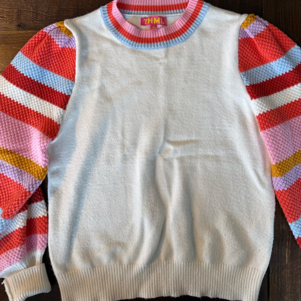 THML Multicolor Striped Sweater